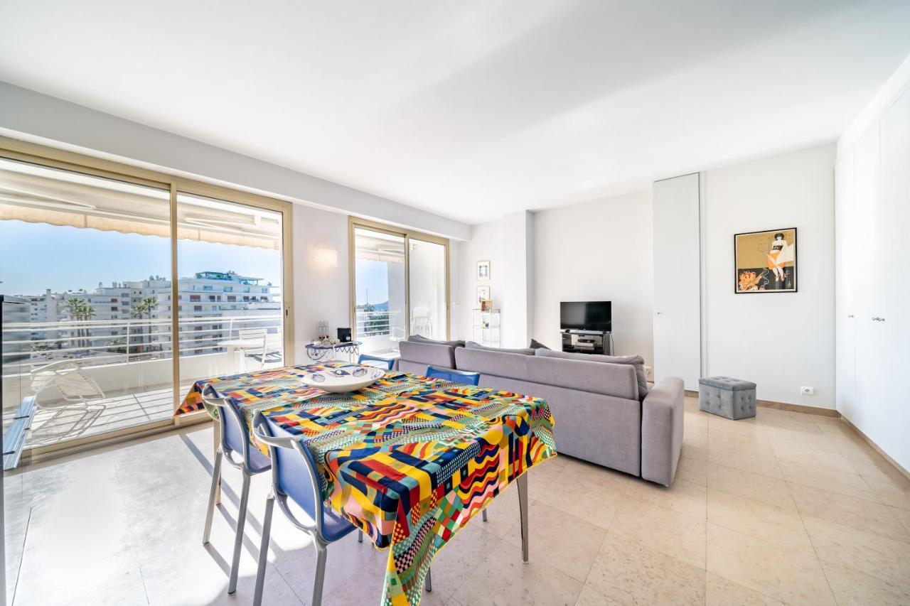 Palm Beach- Free Wifi- Parking- Sea View Cannes Exterior foto
