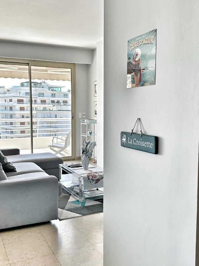 Palm Beach- Free Wifi- Parking- Sea View Apartment Cannes Exterior foto